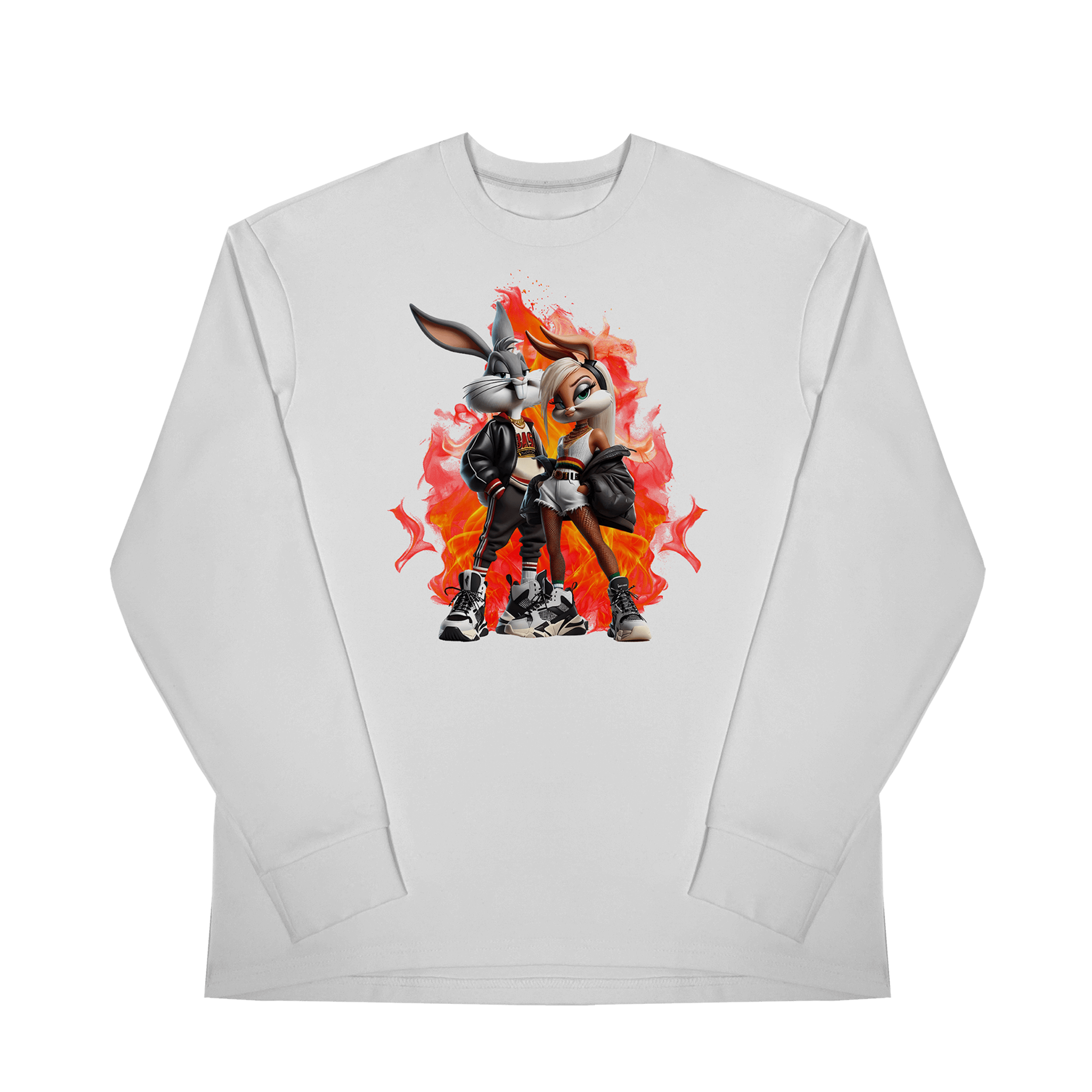 Блуза овърсайз FIERY HUGS