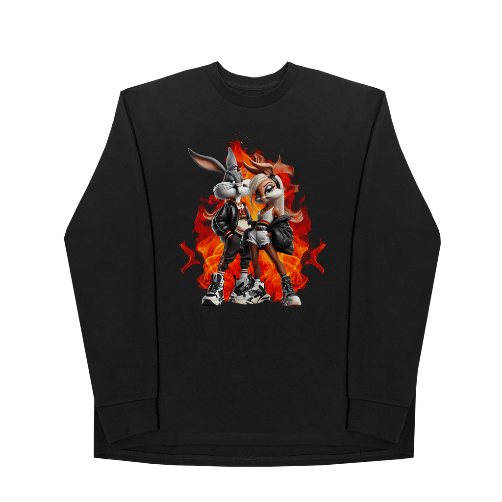 Блуза овърсайз FIERY HUGS