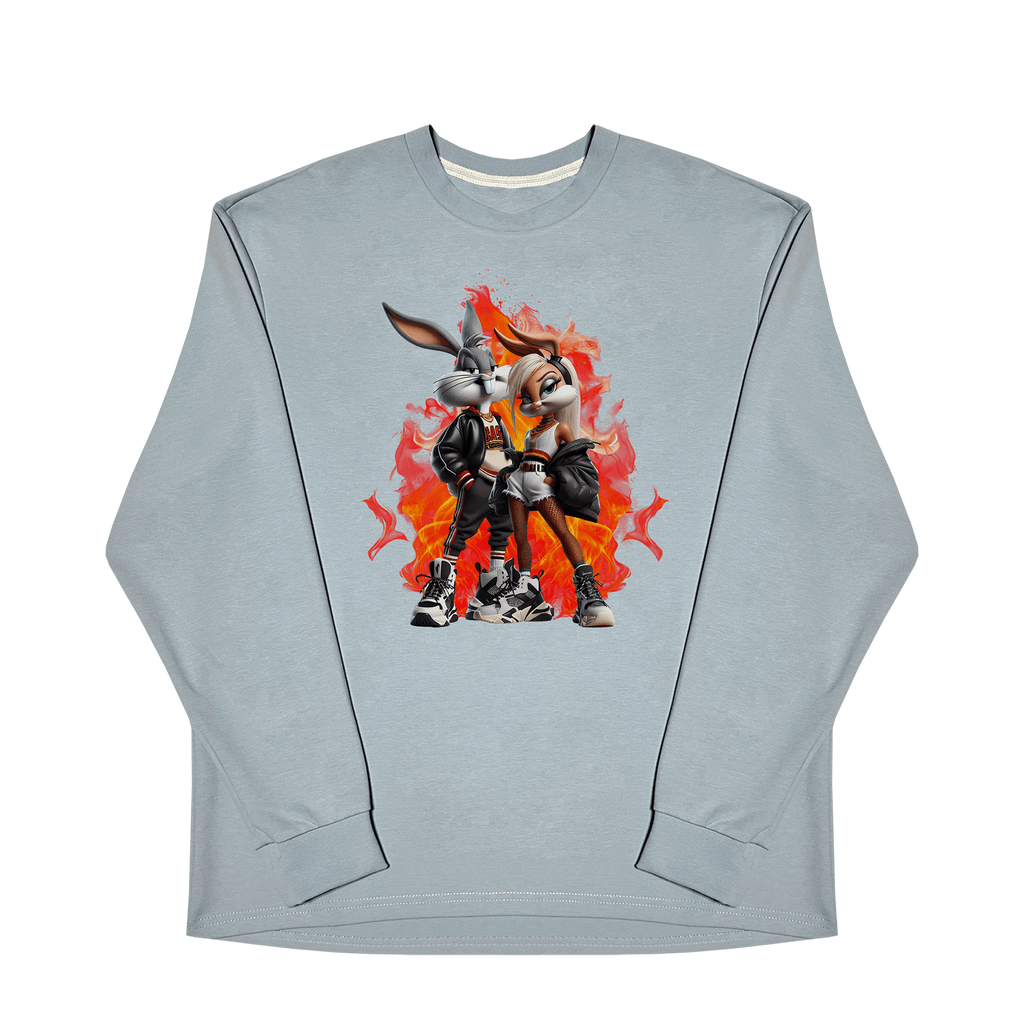 Блуза овърсайз FIERY HUGS