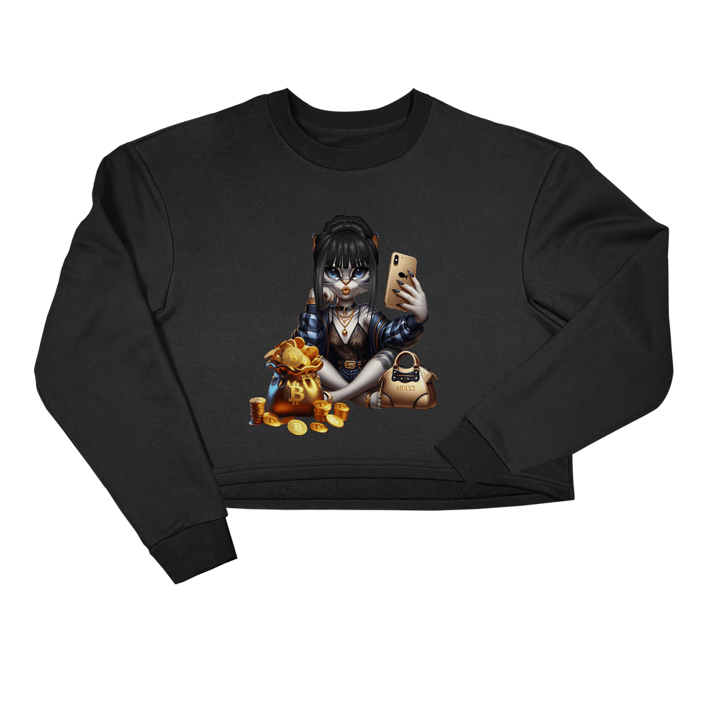 Суичър овърсайз INSTA KITTY