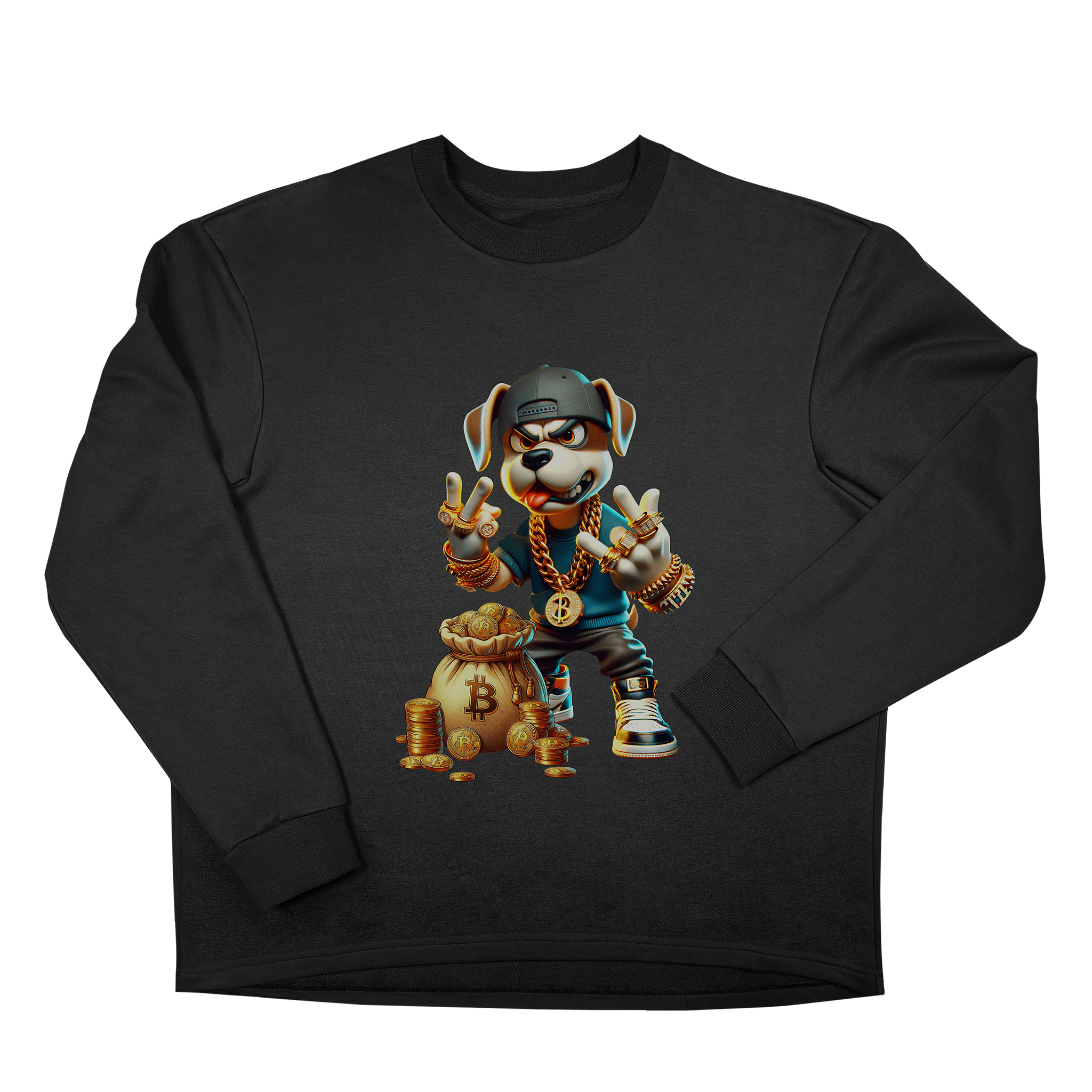 Суичър овърсайз OLD MONEY