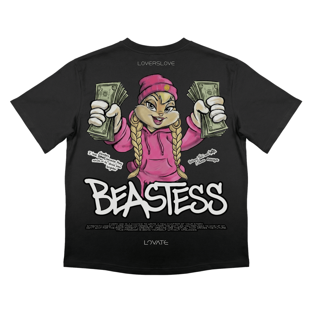 Тениска овърсайз 2C BEASTESS