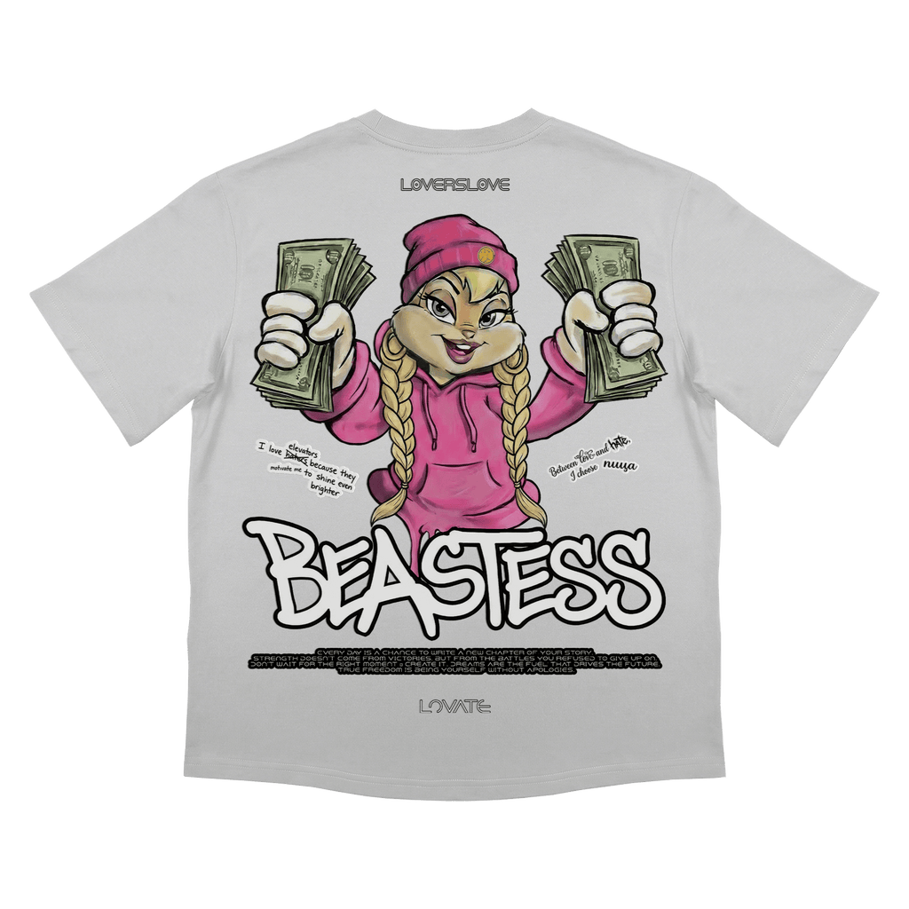 Тениска овърсайз 2C BEASTESS