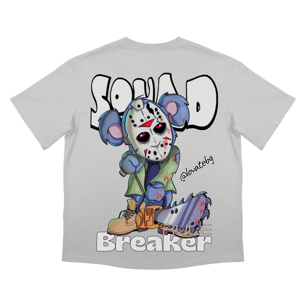 Тениска овърсайз 2D NO RULES