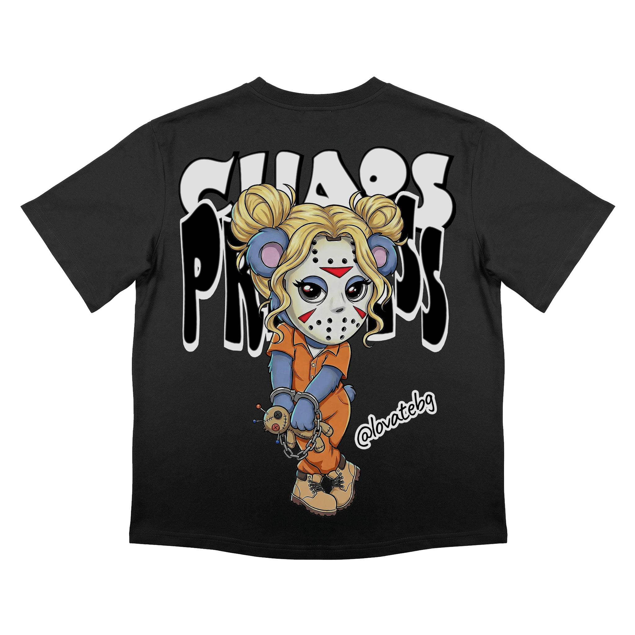 Тениска овърсайз 2D PRINCESS